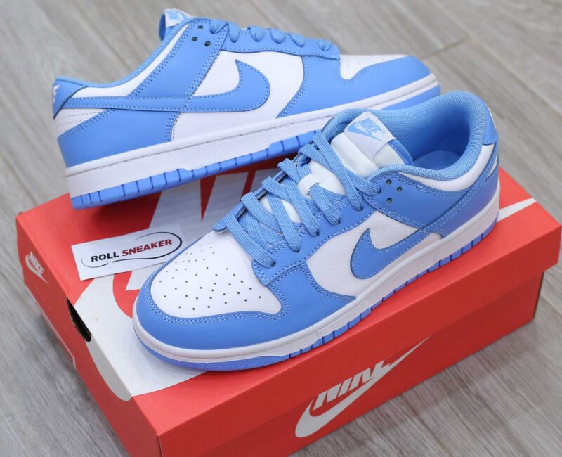 giày nike dunk xanh