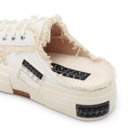 giày sục xvessel slip on trắng