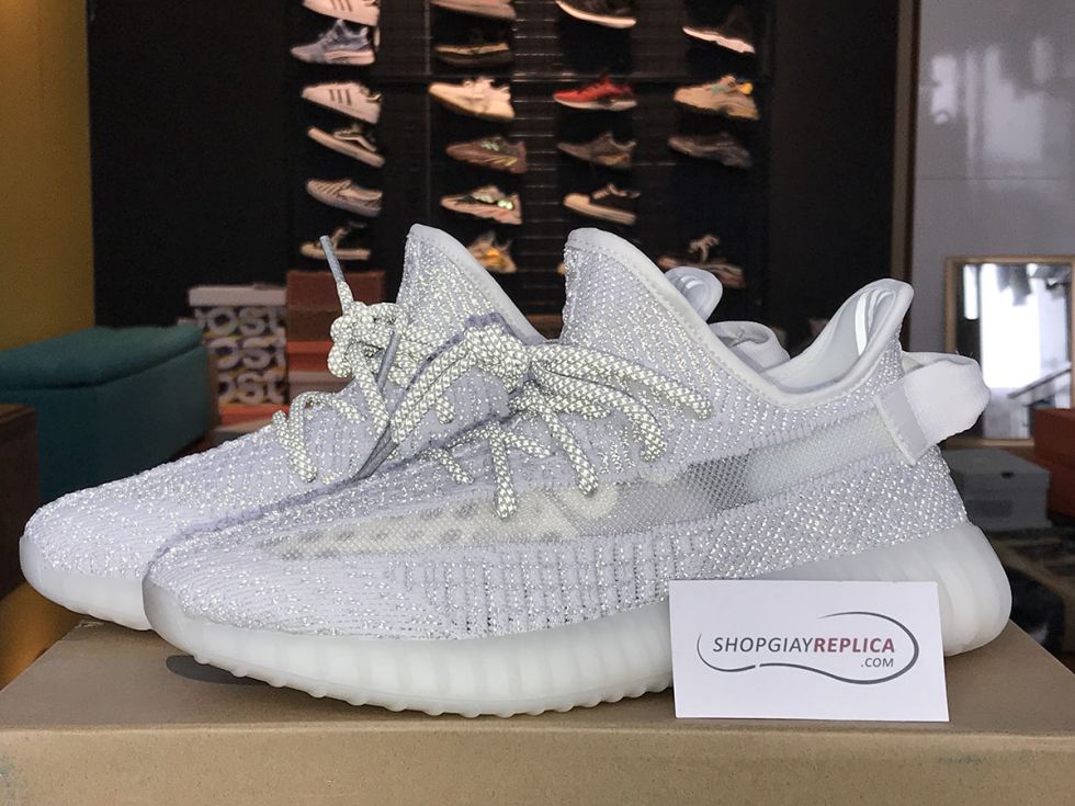 giày yeezy 350 v2 phản quang static