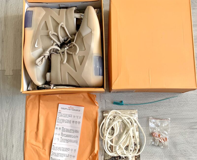 Giày Nike Air Fear of God 1 Oatmeal Like Auth