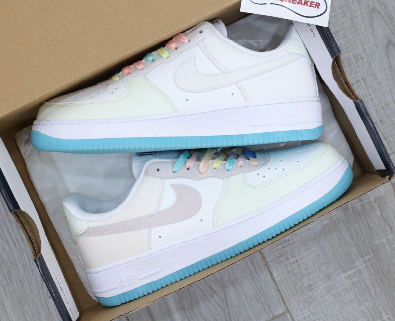 toebox nike af1 color changing