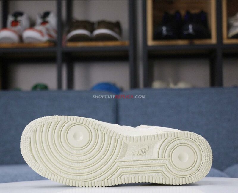 Giày Nike af1 Stussy Fossil rep 11