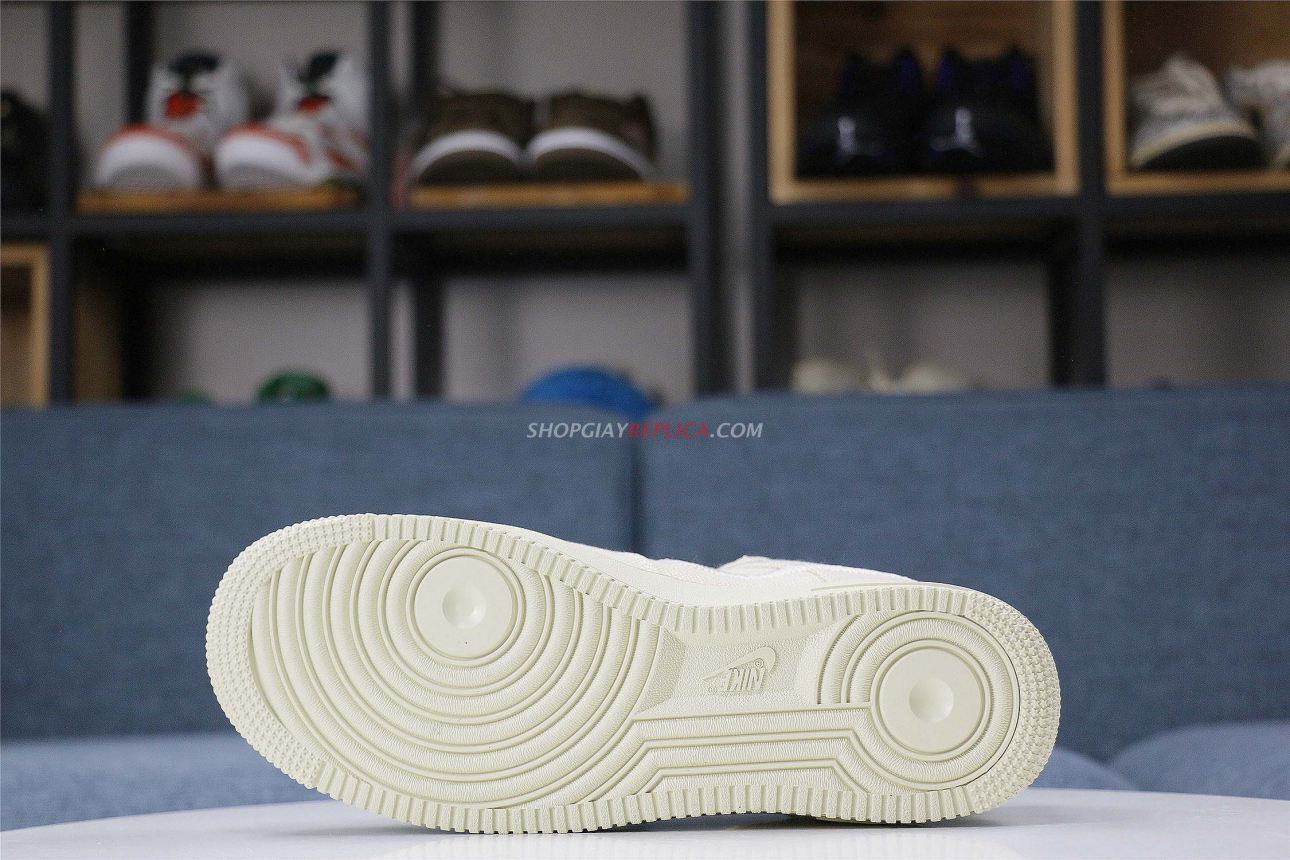 Giày Nike af1 Stussy Fossil rep 11
