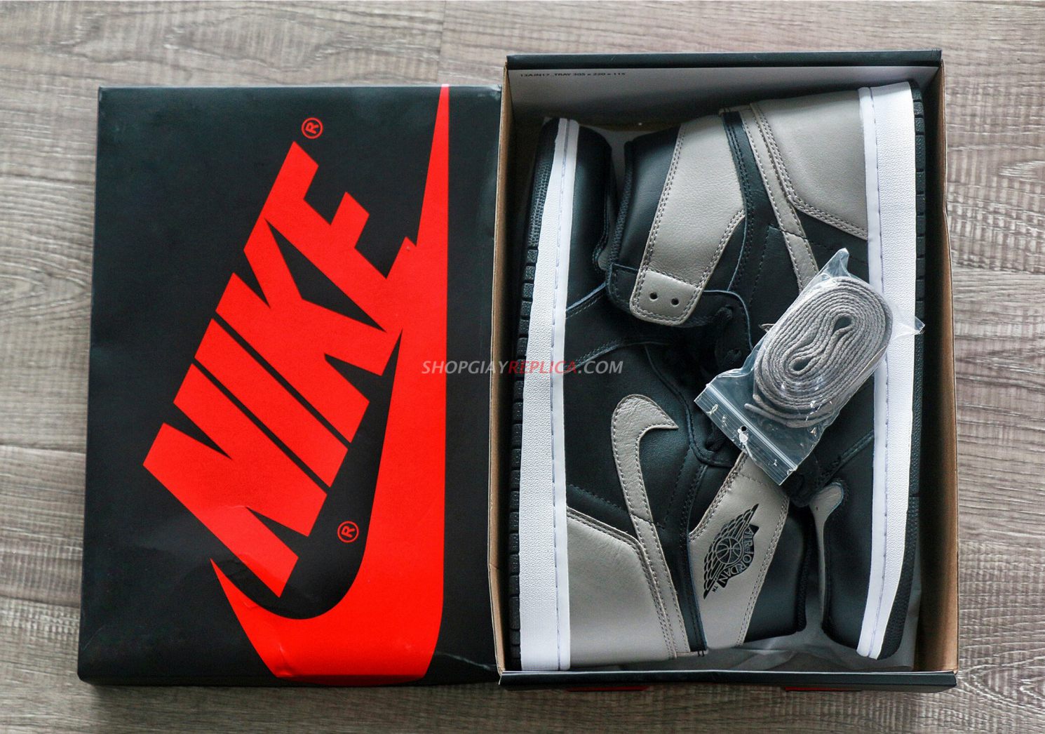 giày Nike Air Jordan 1 Retro High OG ‘Shadow’ rep 11 like auth