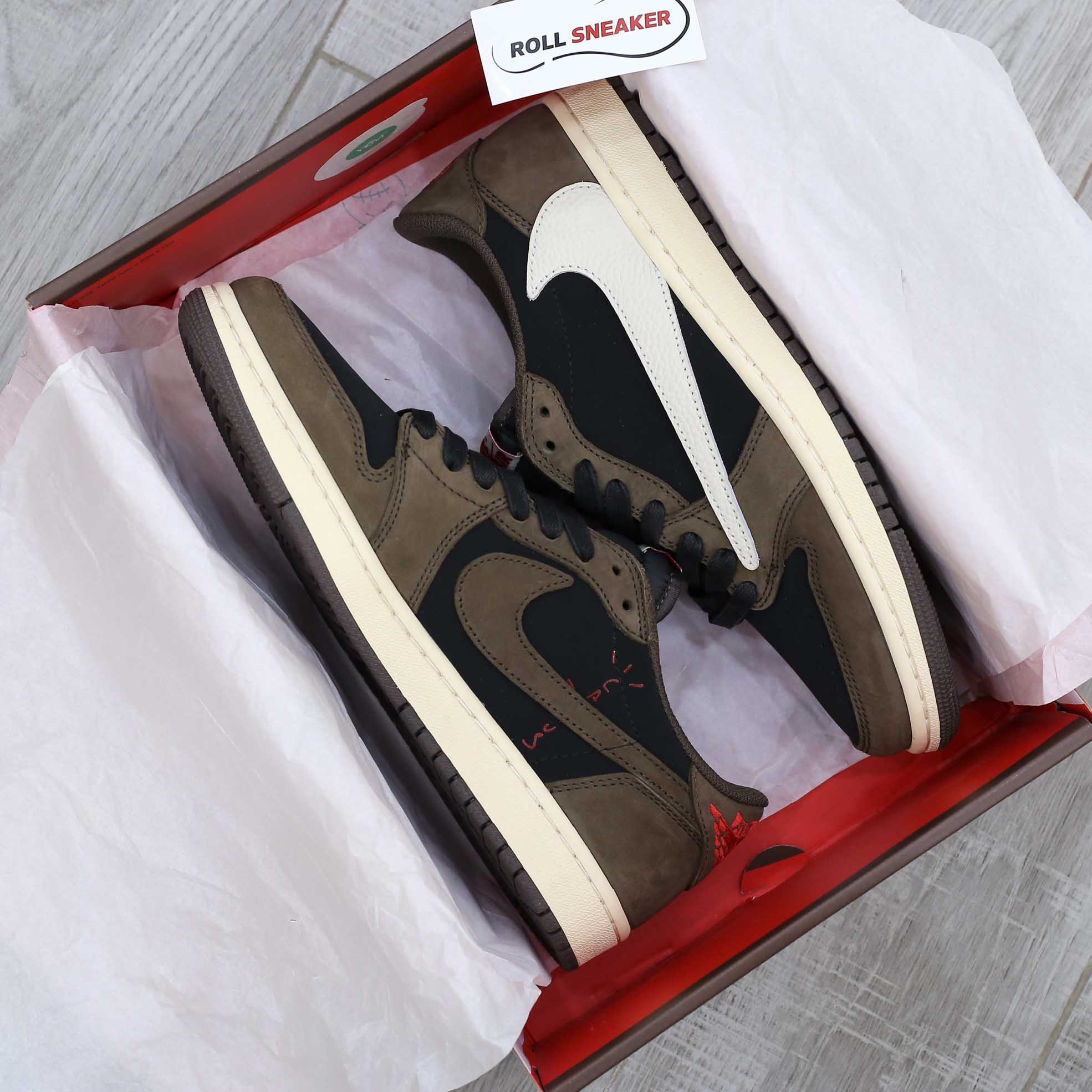 Air Jordan 1 Retro Low OG SP Travis Scott Like Auth