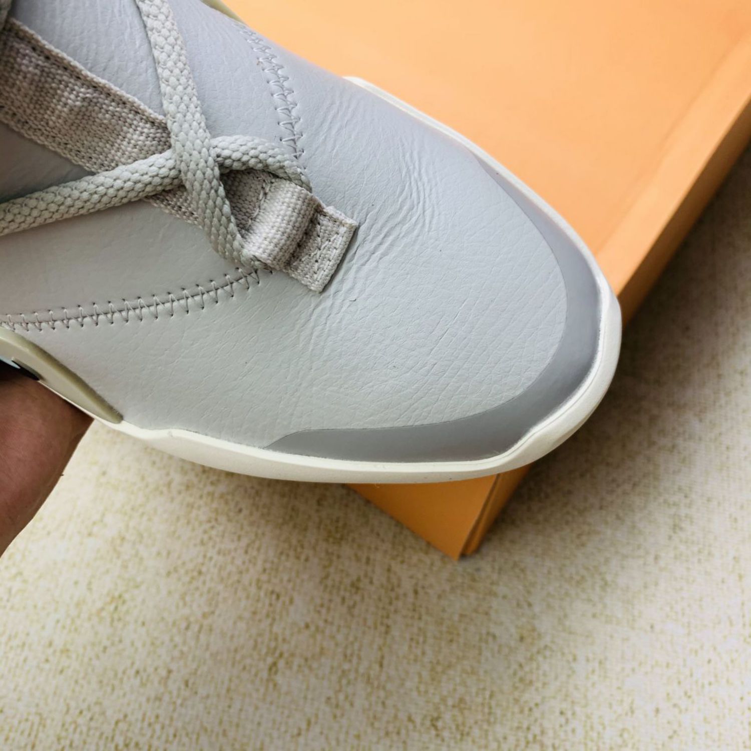 Nike Air Fear of God 1 Light Bone 11