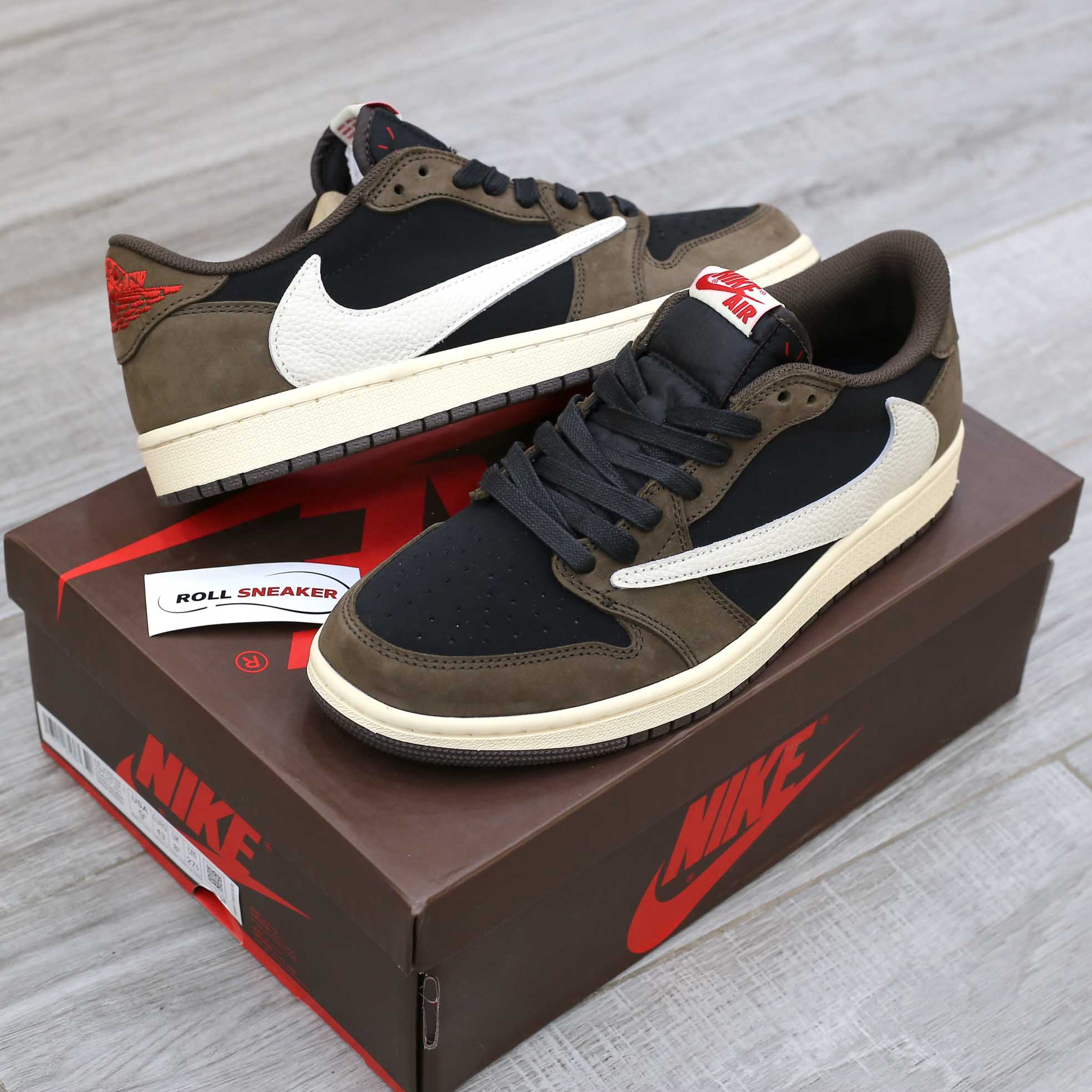 Jordan 1 Low OG SP Travis Scott Like Auth