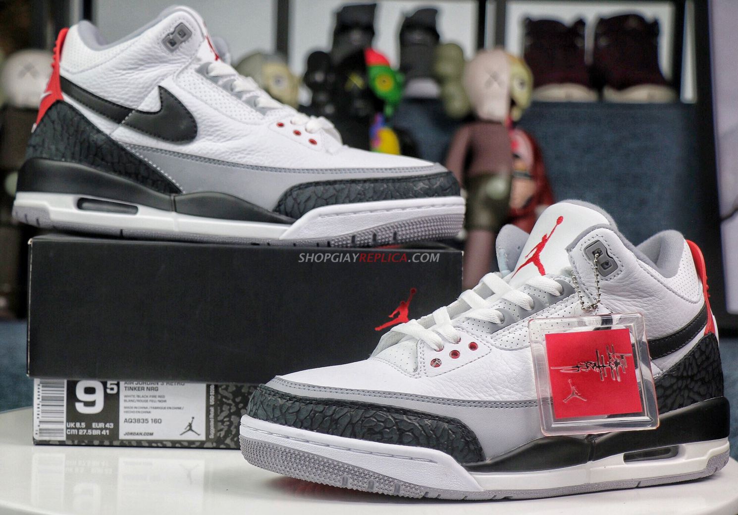 Giày Air Jordan 3 Tinker Hatfield