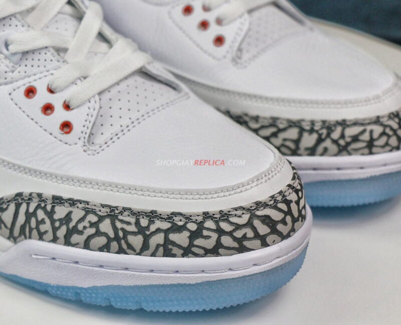 giày Nike Air Jordan 3 Retro White Cement rep 11 like auth