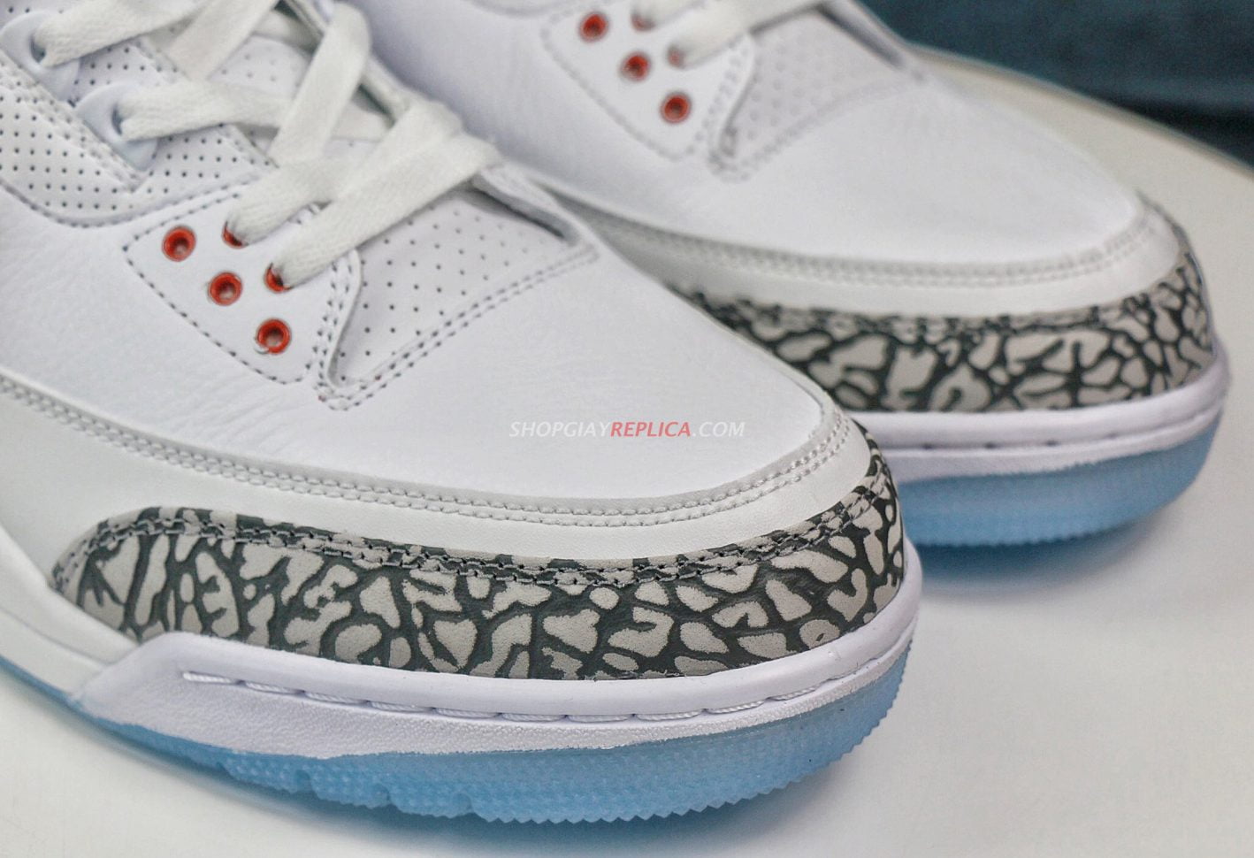 giày Nike Air Jordan 3 Retro White Cement rep 11 like auth