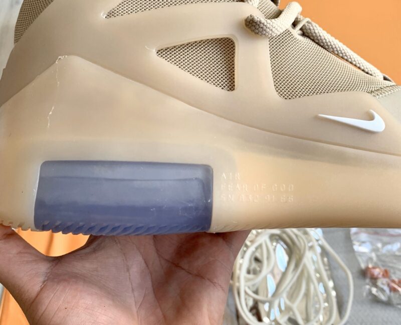 Nike Air Fear of God 1 Oatmeal Like Auth rep