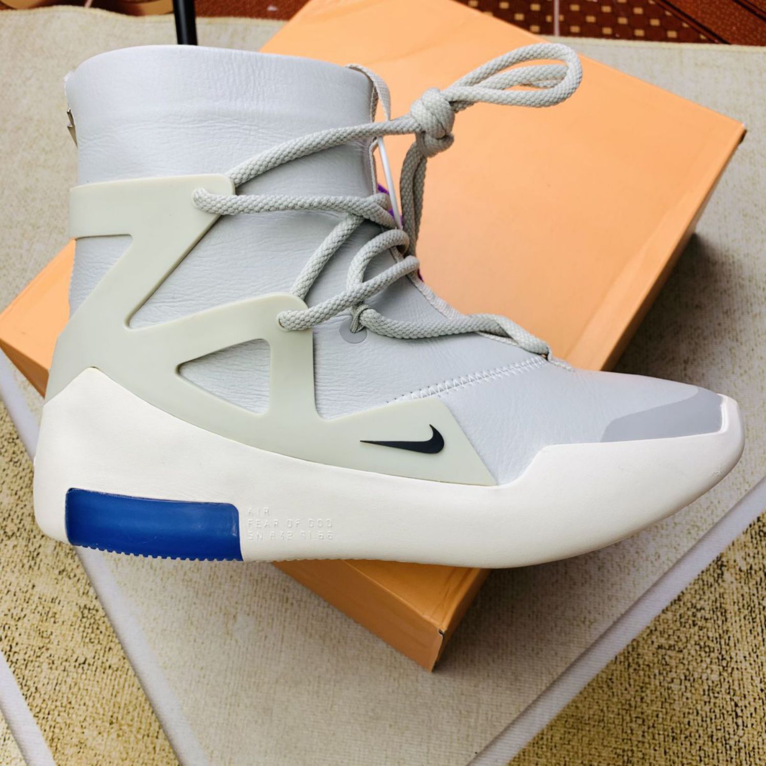 Giày Nike Air Fear of God Light Bone