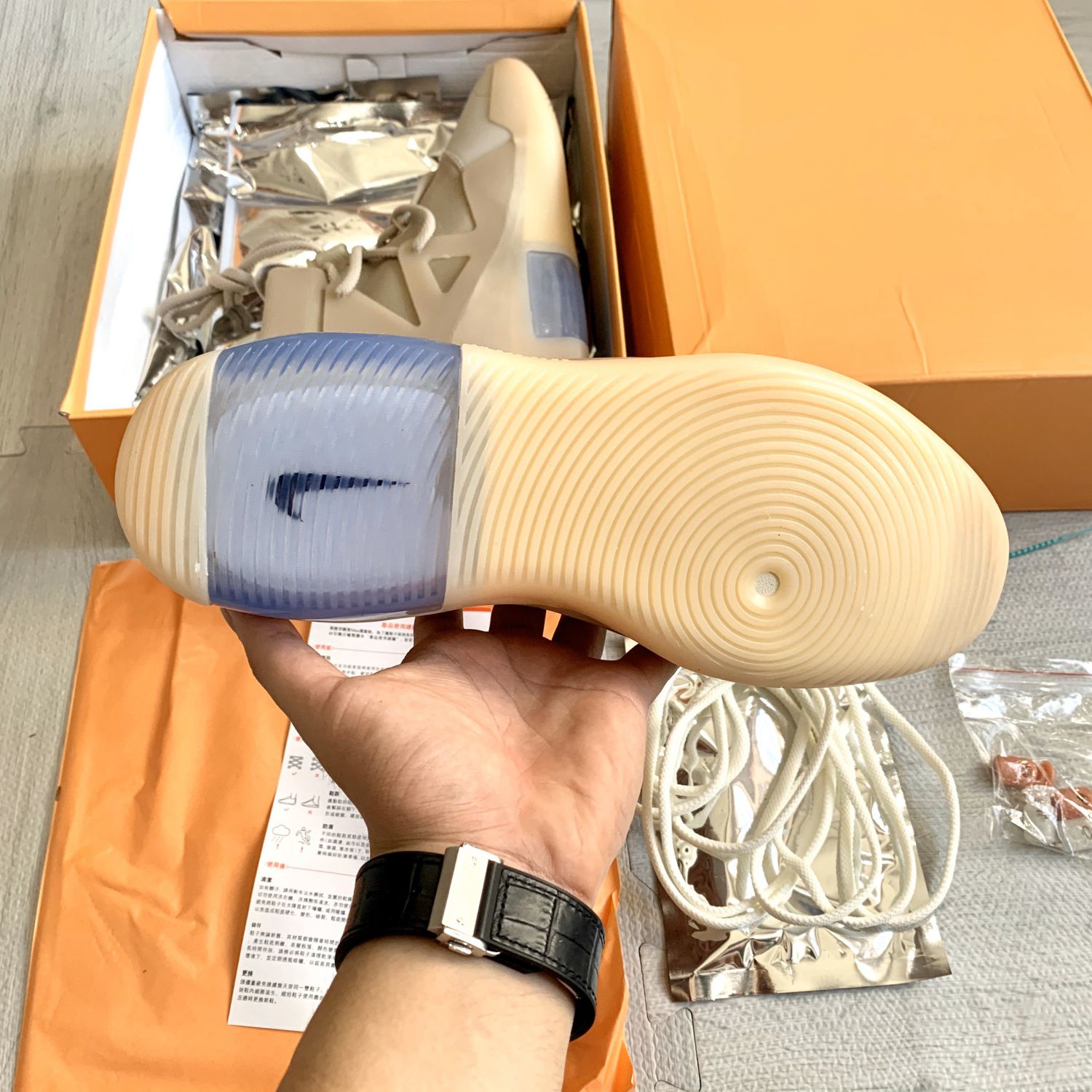 Nike Air Fear of God 1 Oatmeal Like Auth