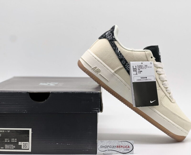 giày Nike Air Force 1 Low Paisley Swoosh Rep 1:1