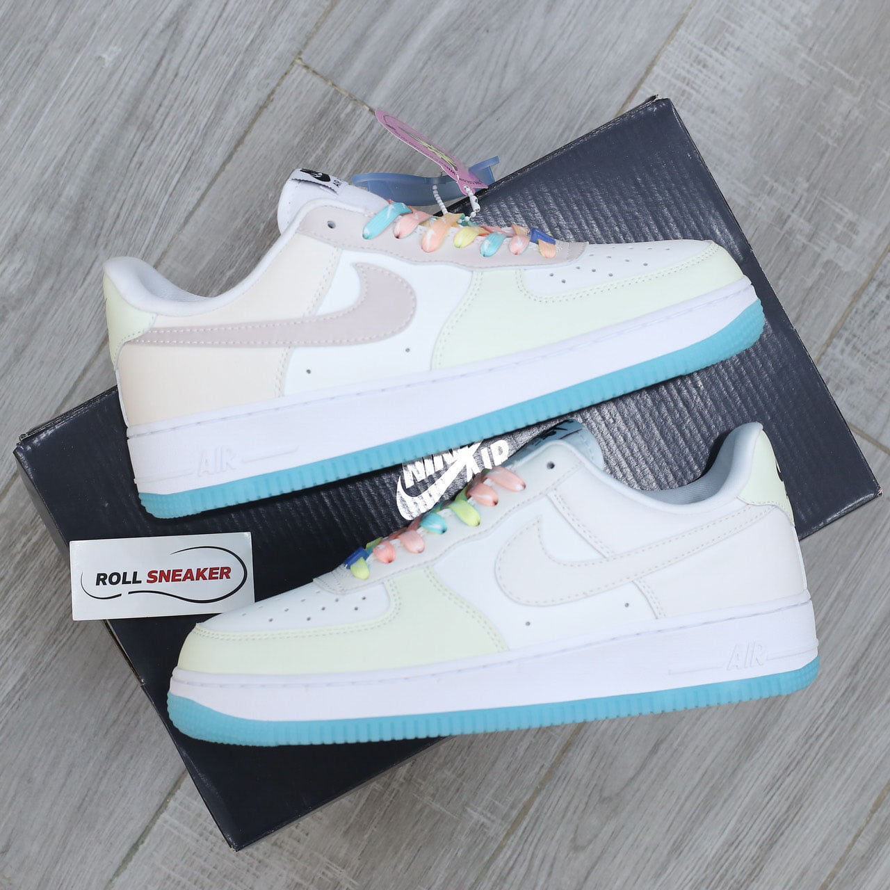 Nike Air Force 1 Low UV Reactive Swoosh (đổi màu logo)