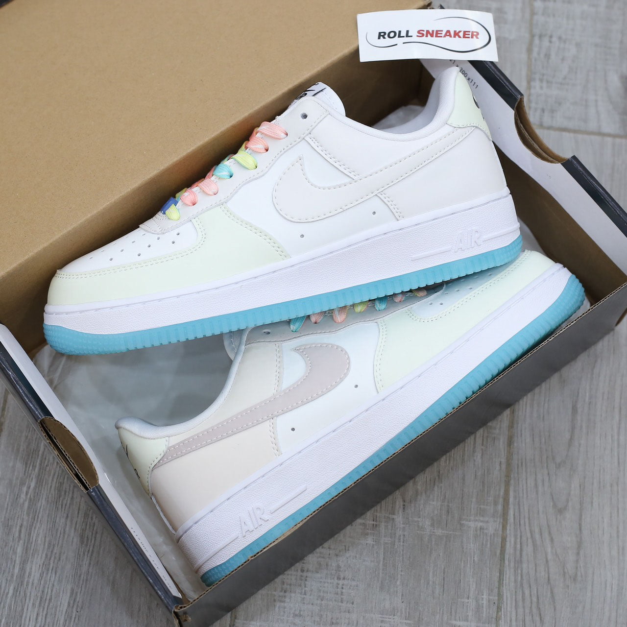 Nike Air Force 1 Low UV Reactive Swoosh (đổi màu logo)