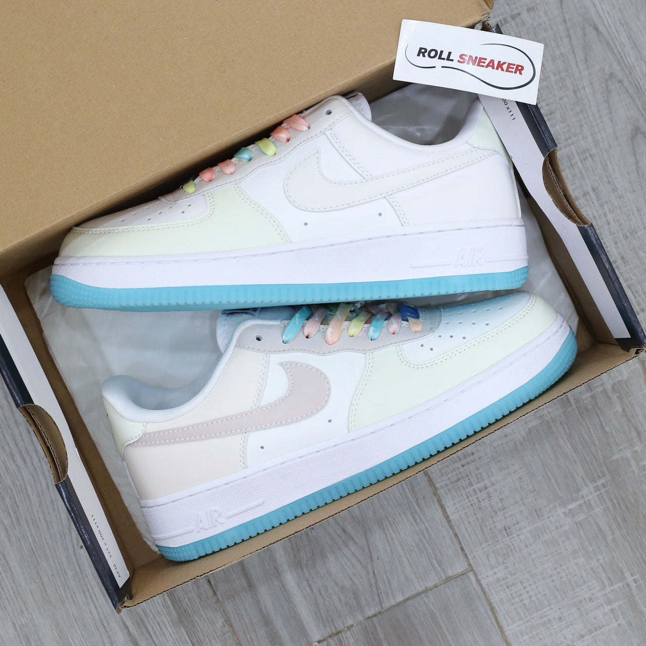 Nike Air Force 1 Low UV Reactive Swoosh (đổi màu logo)
