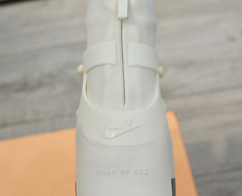 Nike Air Fear of God 1 Sail Black Like Auth