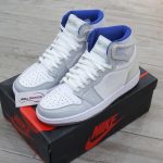 Air Jordan 1 Retro High Zoom White Racer Blue Like Auth