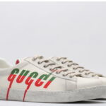 Giày Gucci Ace Sneaker with Gucci Blade Like Auth