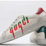 Giày Gucci Ace Sneaker with Gucci Blade Like Auth