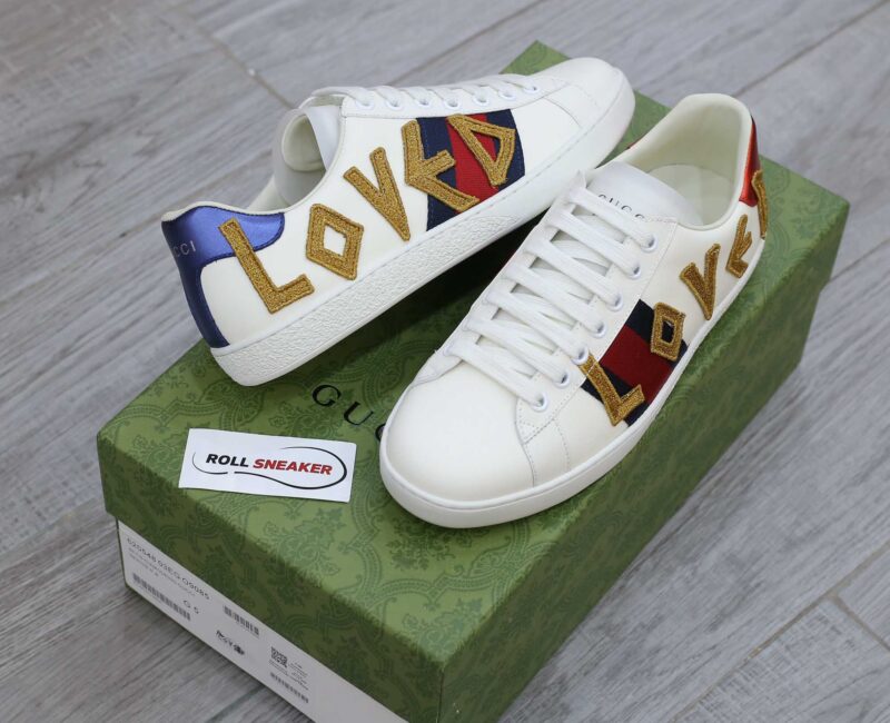 Giày Gucci Ace 'Loved' Like Auth