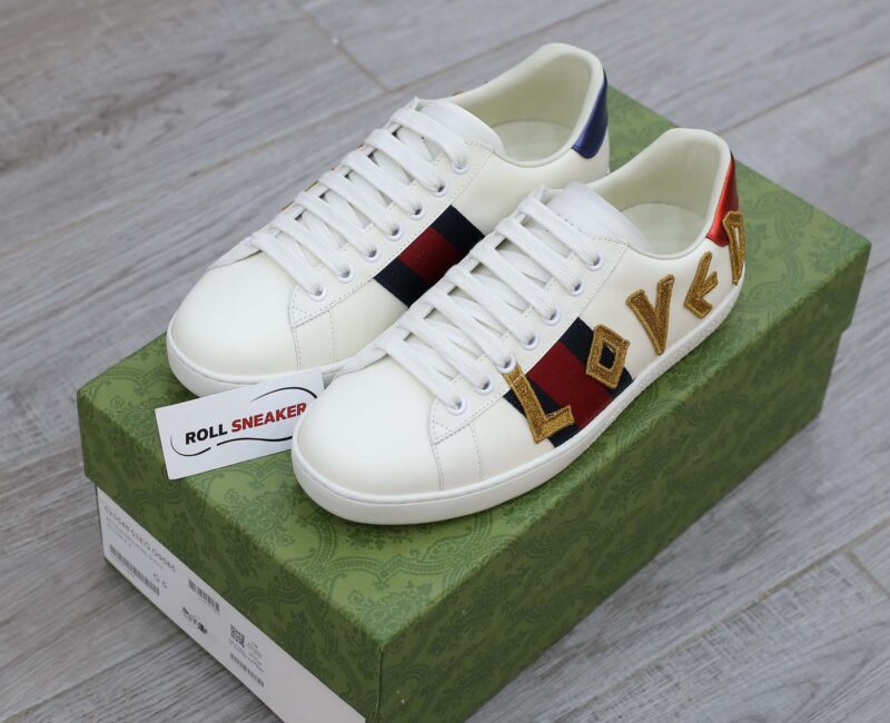 Giày Gucci Ace 'Loved' Like Auth