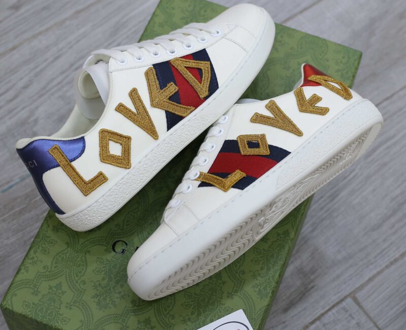 Giày Gucci Ace 'Loved' Like Auth