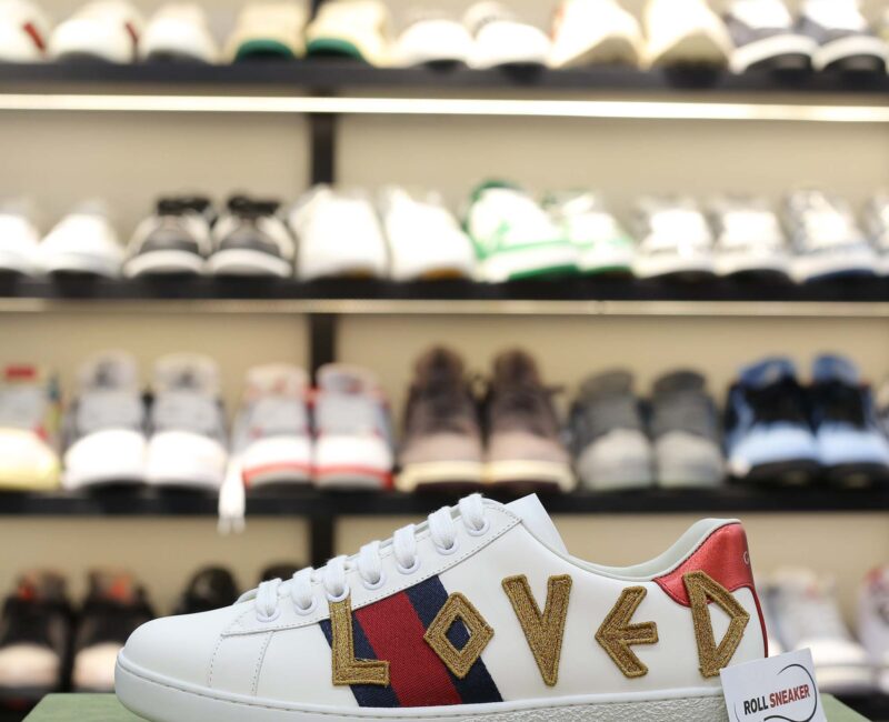 Giày Gucci Ace 'Loved' Like Auth