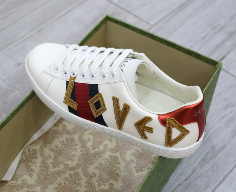 Giày Gucci Ace 'Loved' Like Auth