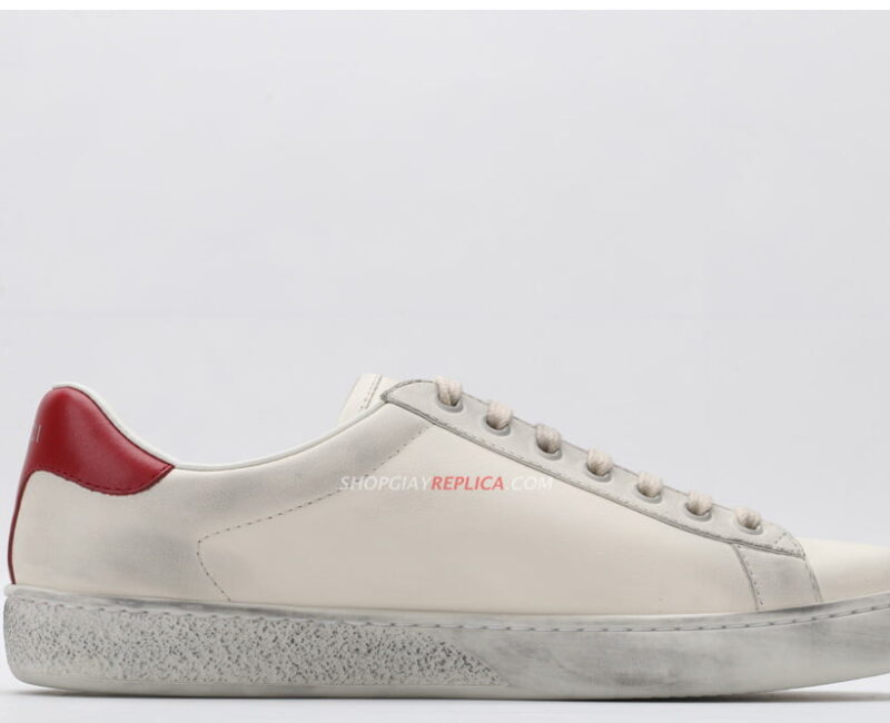 Giày Gucci Ace Sneaker with Gucci Blade Like Auth