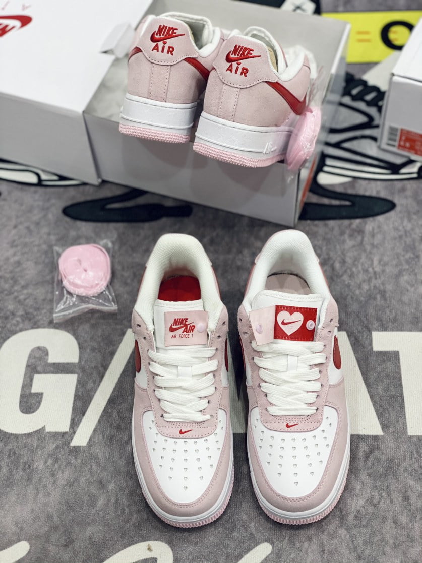 Giày Nike Air Force 1 07 QS Valentine’s Day Love Letter rep 1:1