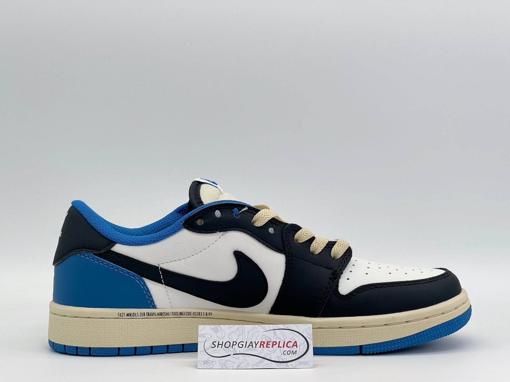 Giày Nike Air Jordan 1 Low Travis Scott x Fragment Rep 1:1