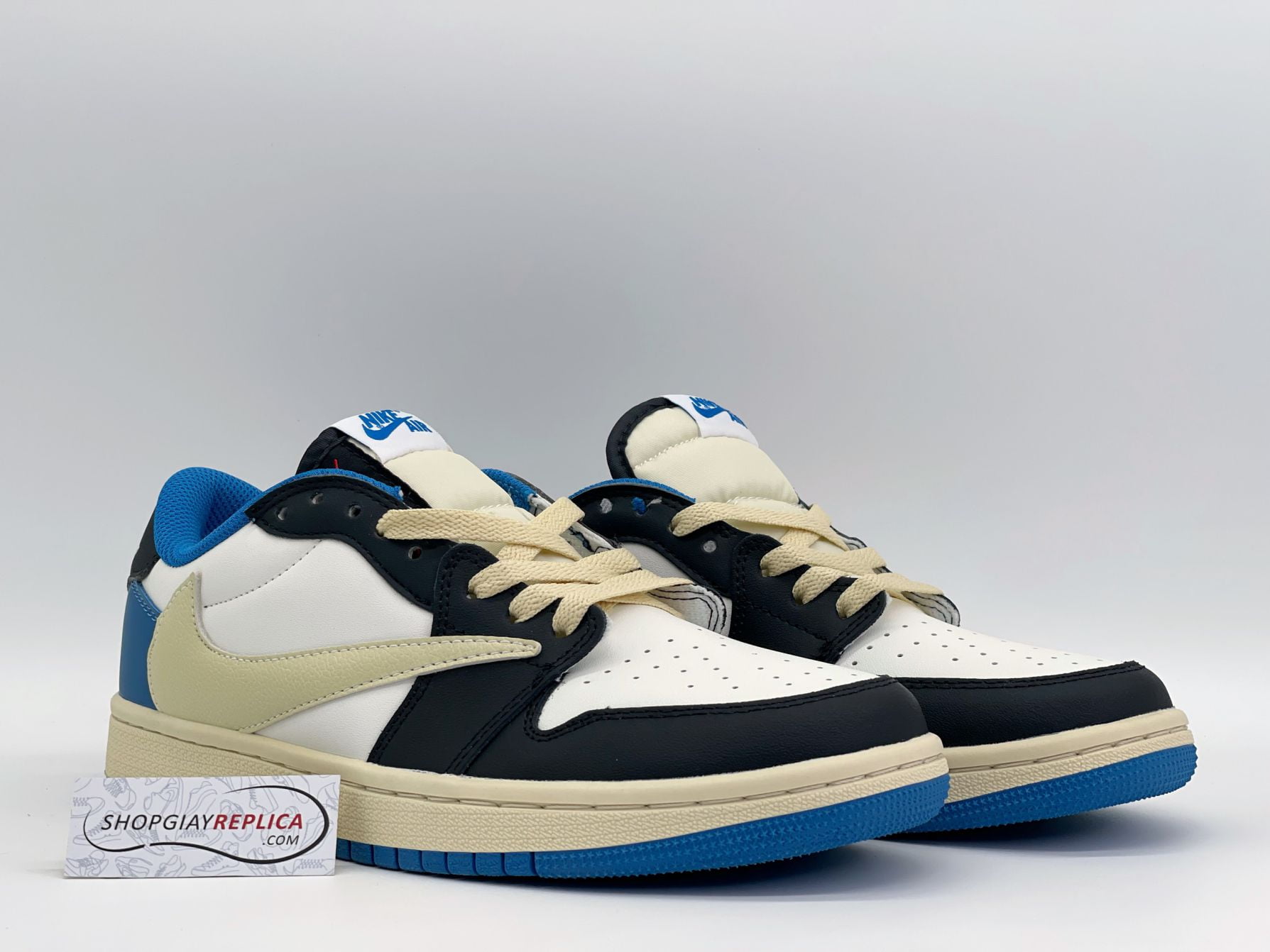 Giày Nike Air Jordan 1 Low Travis Scott x Fragment Rep 1:1
