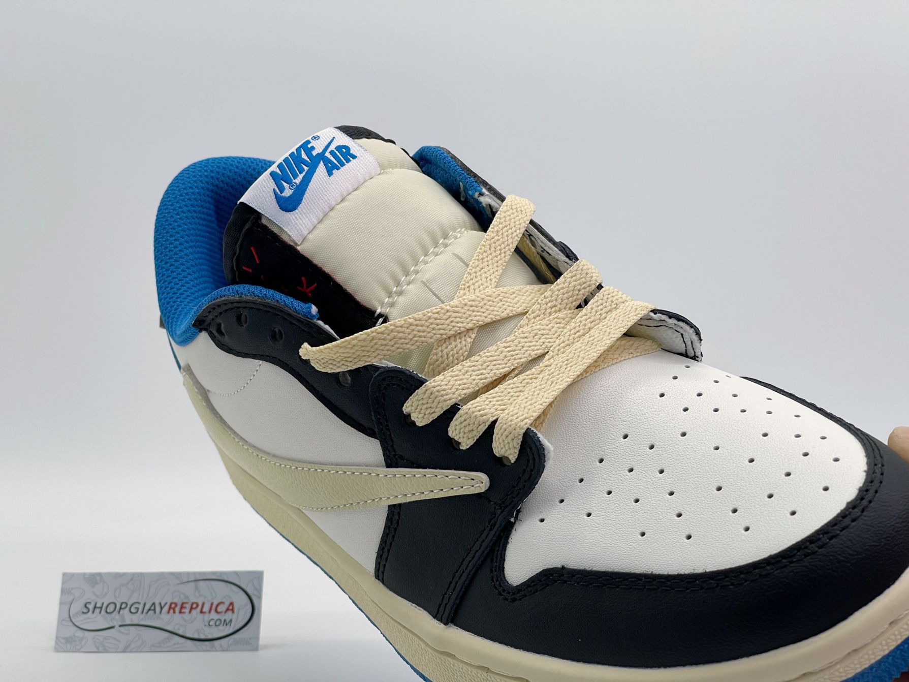 Giày Nike Air Jordan 1 Low Travis Scott x Fragment Rep 1:1