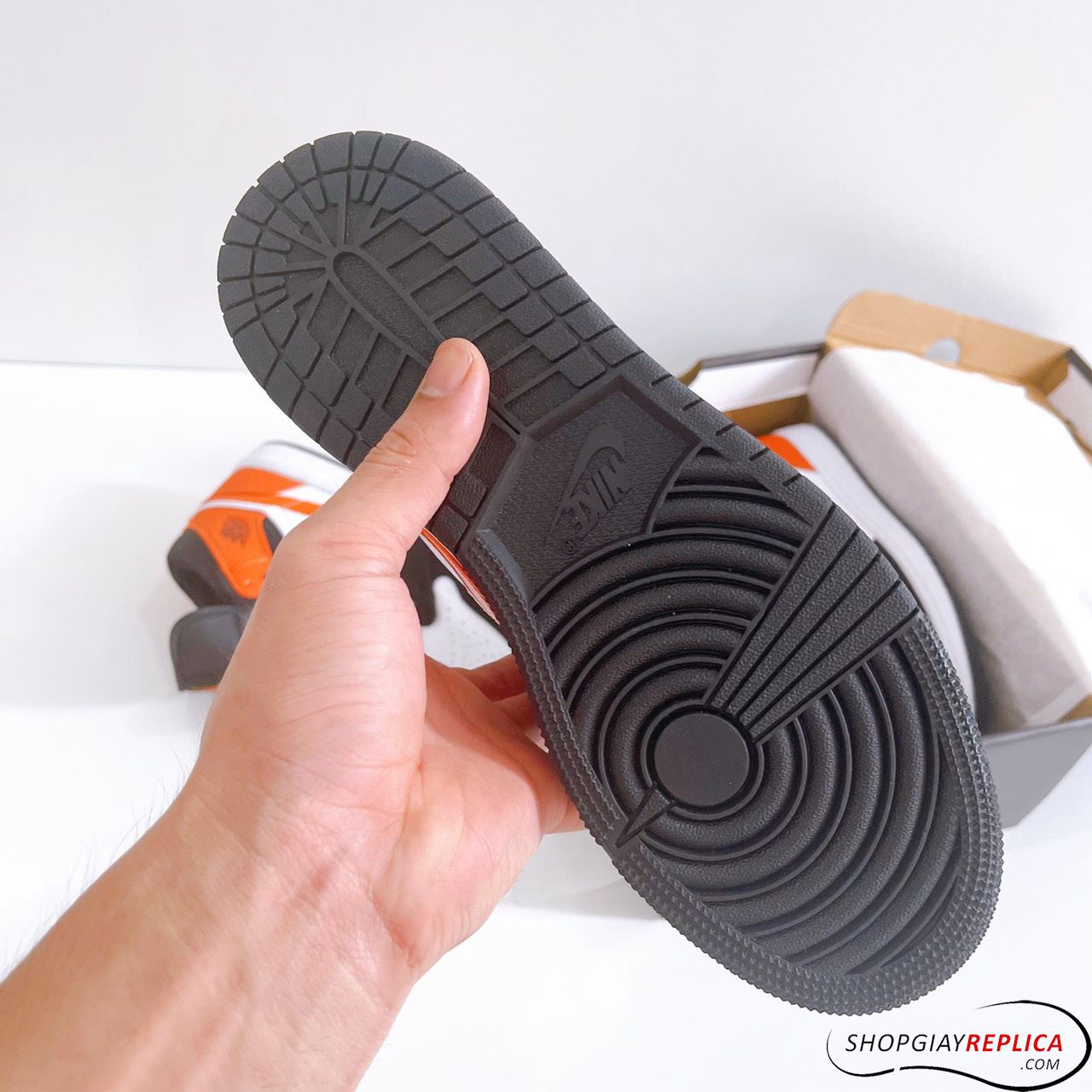 Giày Nike Air Jordan 1 Mid Shattered Backboard Rep 1:1