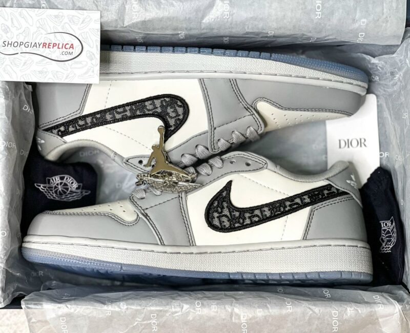 Giày Nike Air Jordan 1 Retro Low Dior Like Auth