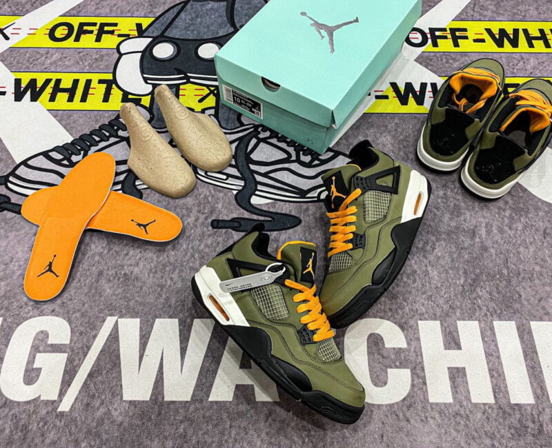 giày Nike Air Jordan 4 Retro Undefeated Like Auth