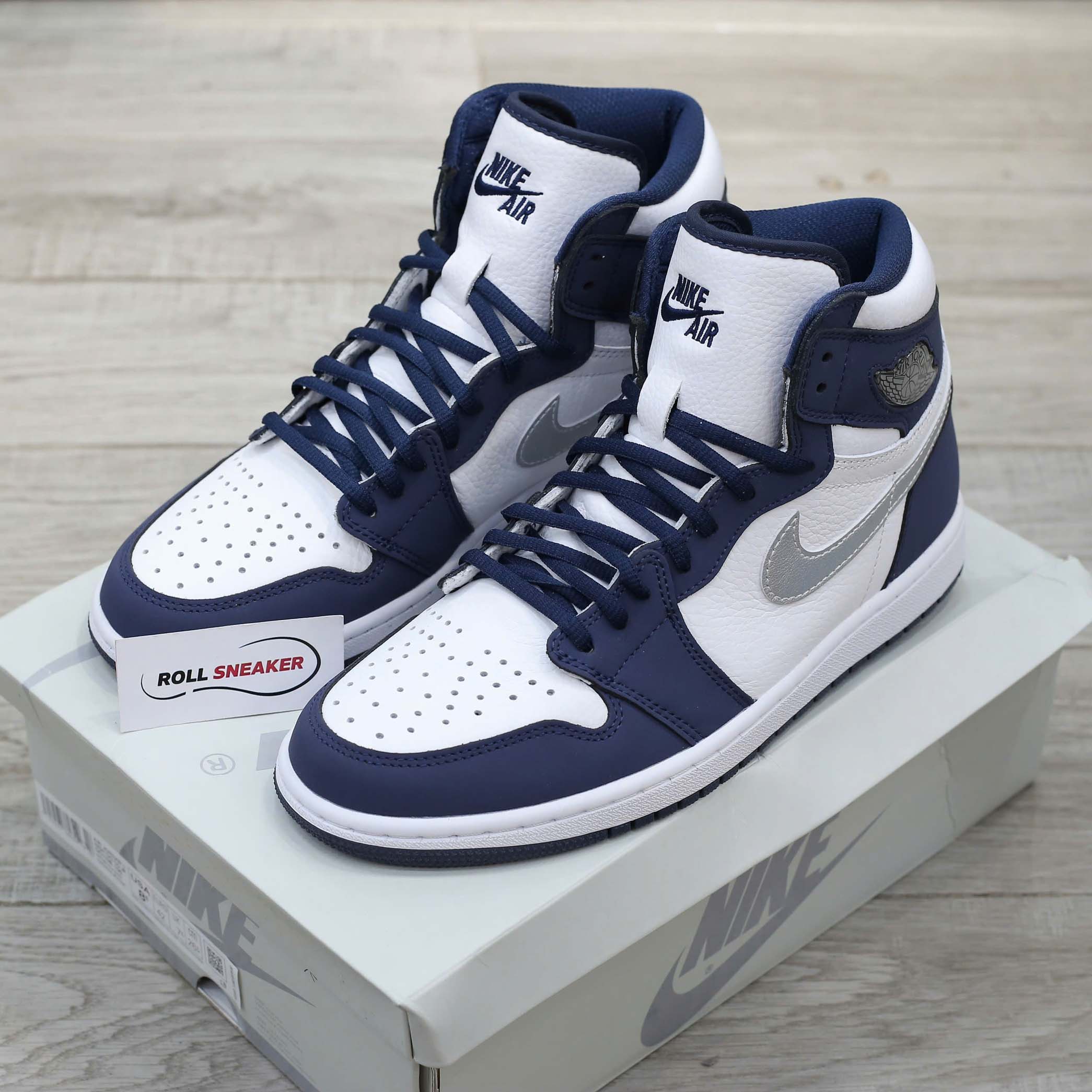 giày Nike Air Jordan 1 Retro High COJP Midnight Navy Like Auth