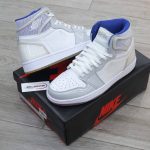nike Air Jordan 1 High Zoom White Racer Blue