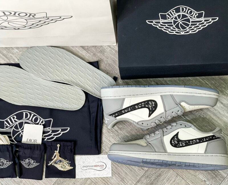Giày Nike Air Jordan 1 Retro Low Dior Like Auth