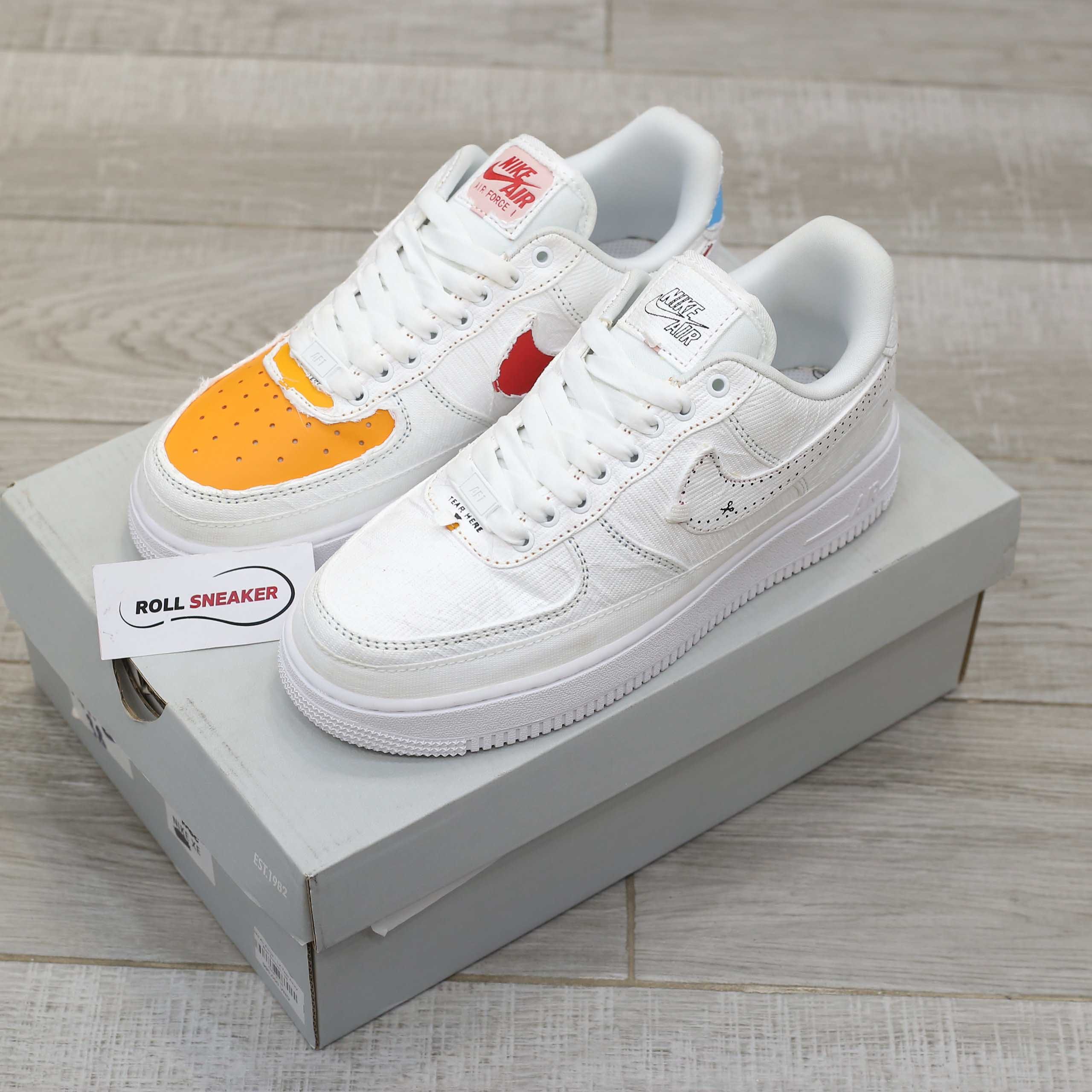giày nike xé air force 1 tear away