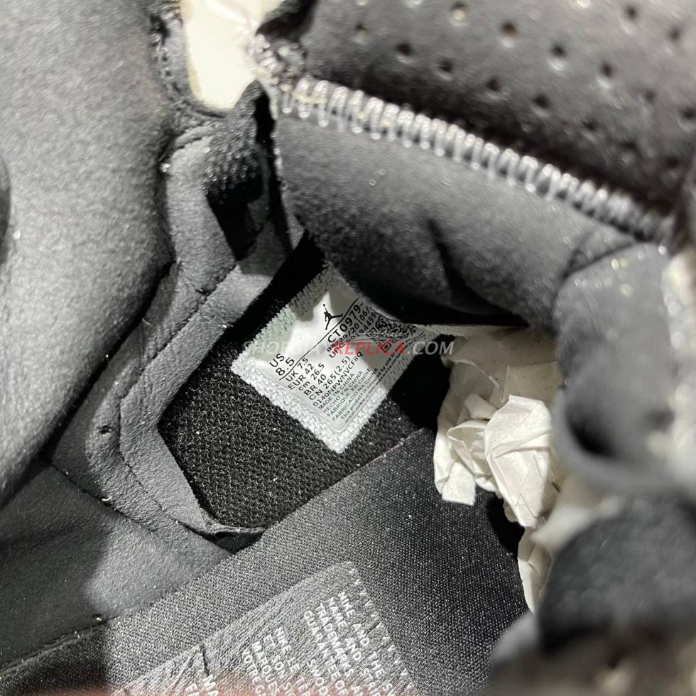 Giày Nike Air Jordan 1 Zoom Air Summit White Black rep 1:1