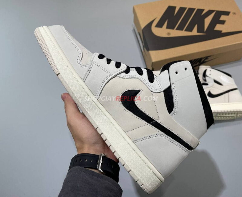 Giày Nike Air Jordan 1 Zoom Air Summit White Black rep 1:1