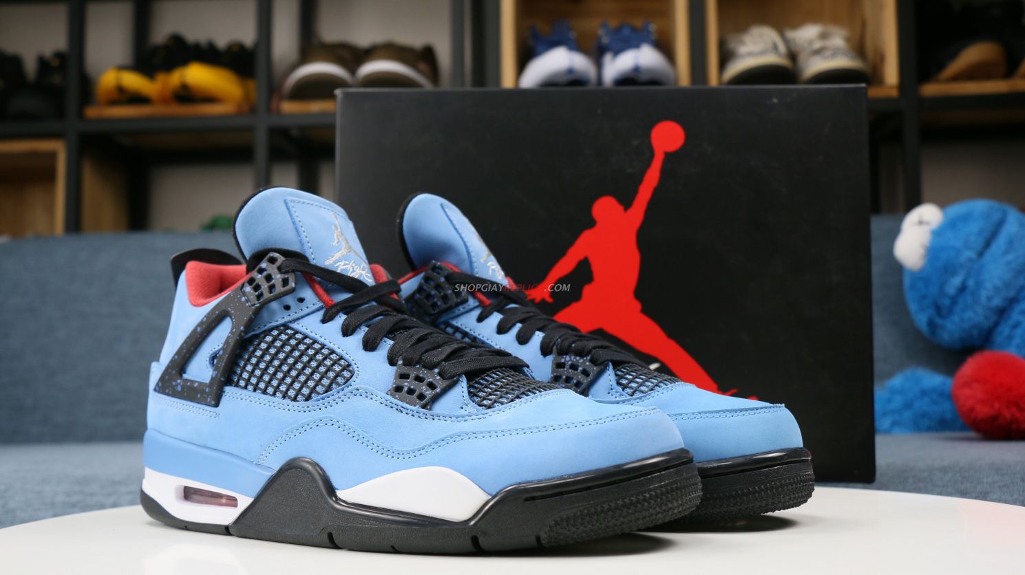 Giày Nike Air Jordan 4 Travis Scott Like Auth