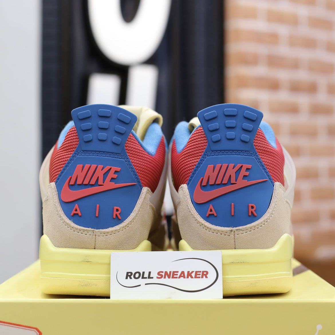 Giày Nike air Jordan 4 Retro Union Guava Ice Like Auth