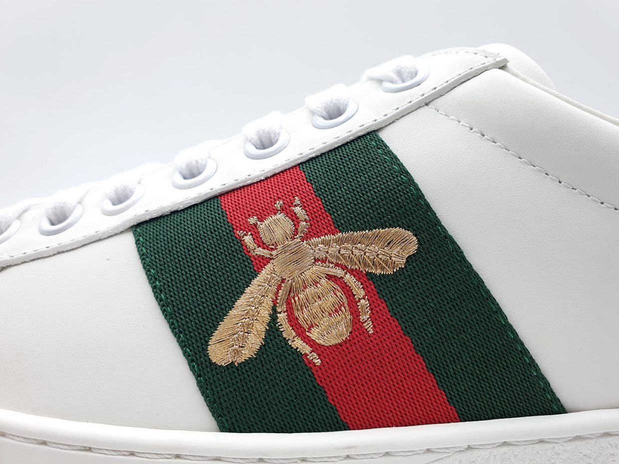 giày gucci con ong bee like auth cao cấp