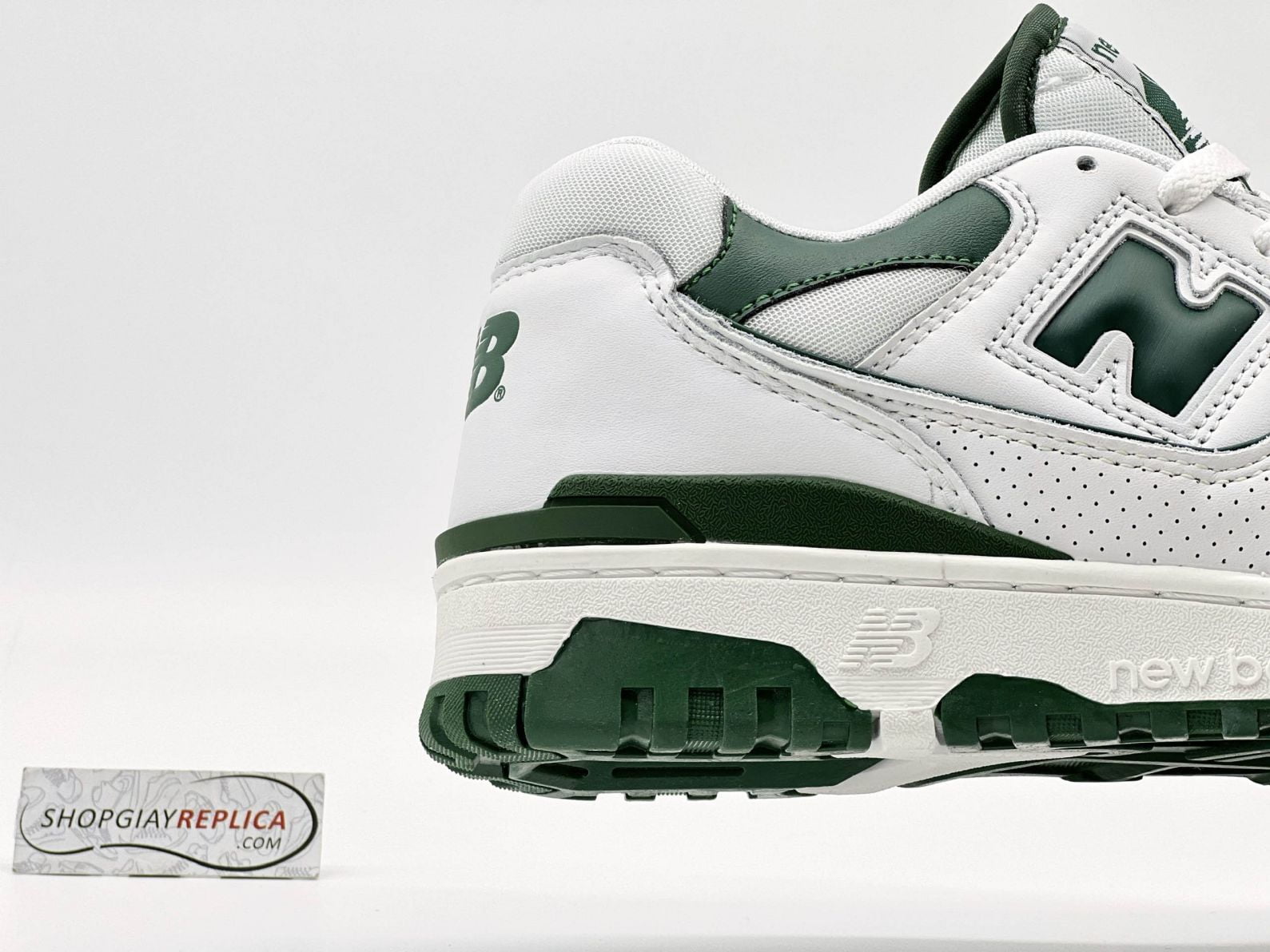 new balance 550 white green