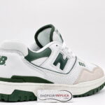 giày new balance 550 trắng xanh