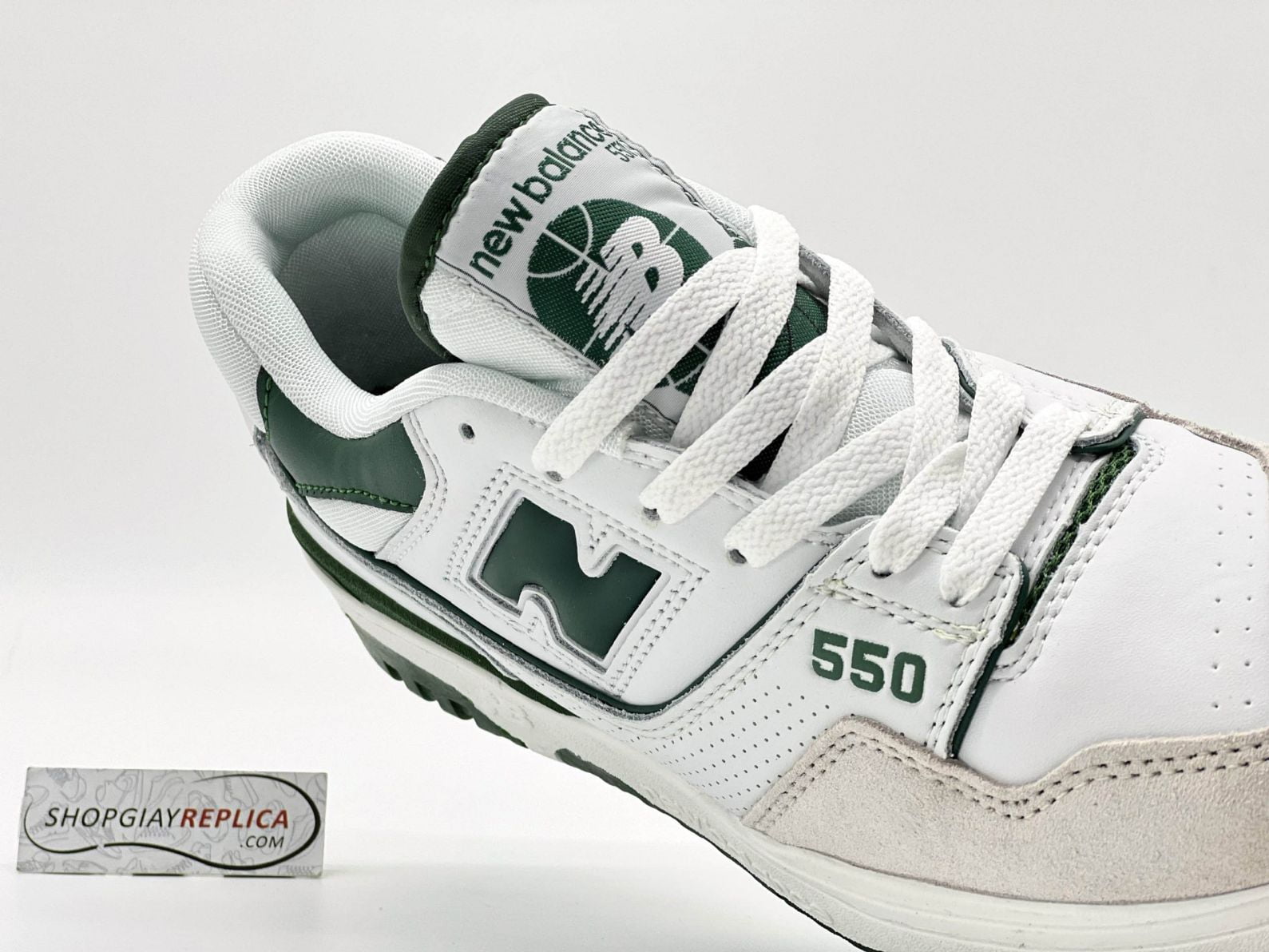 Giày New Balance 550 White Green Rep 1:1